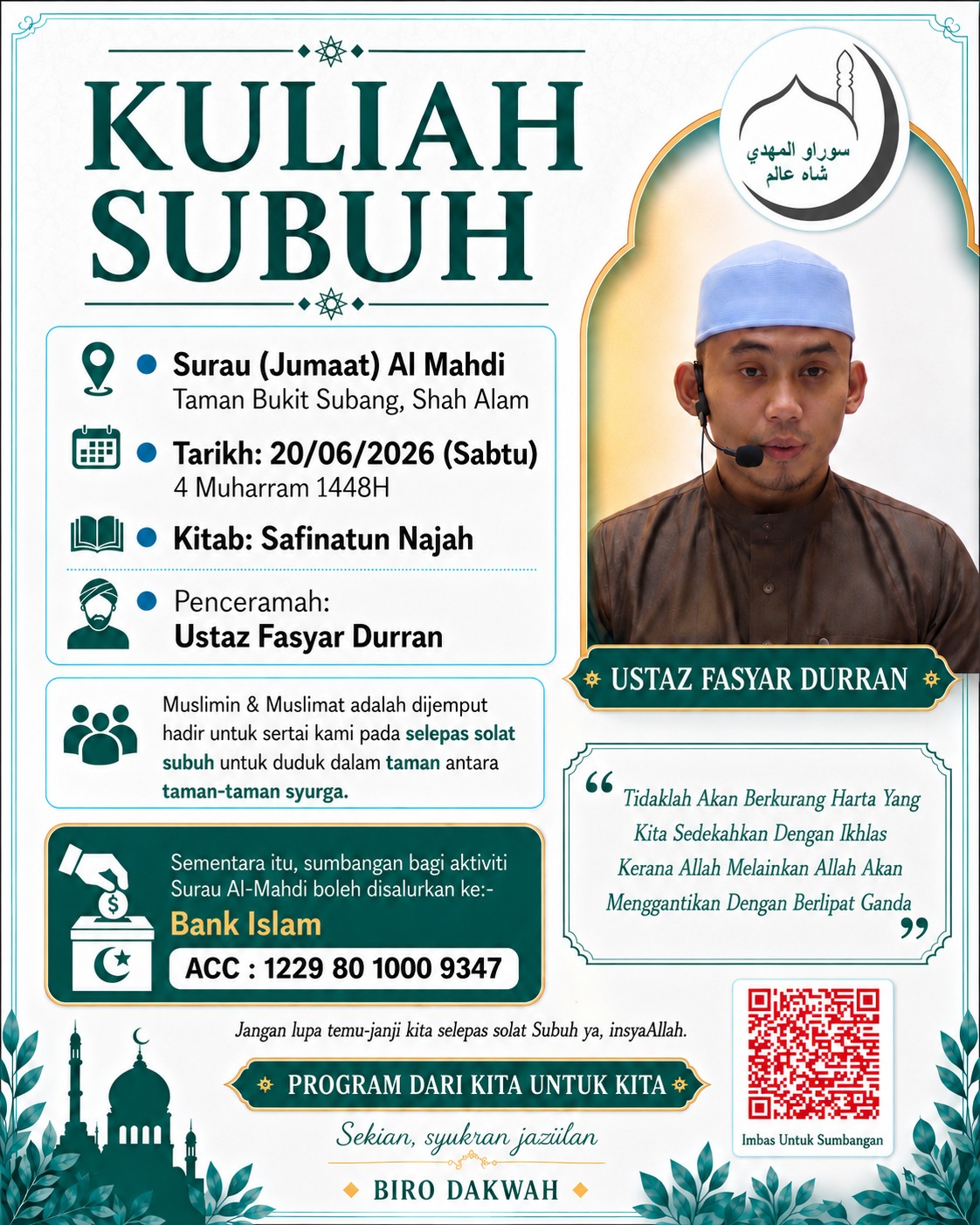 Ustaz Fasyar Durran